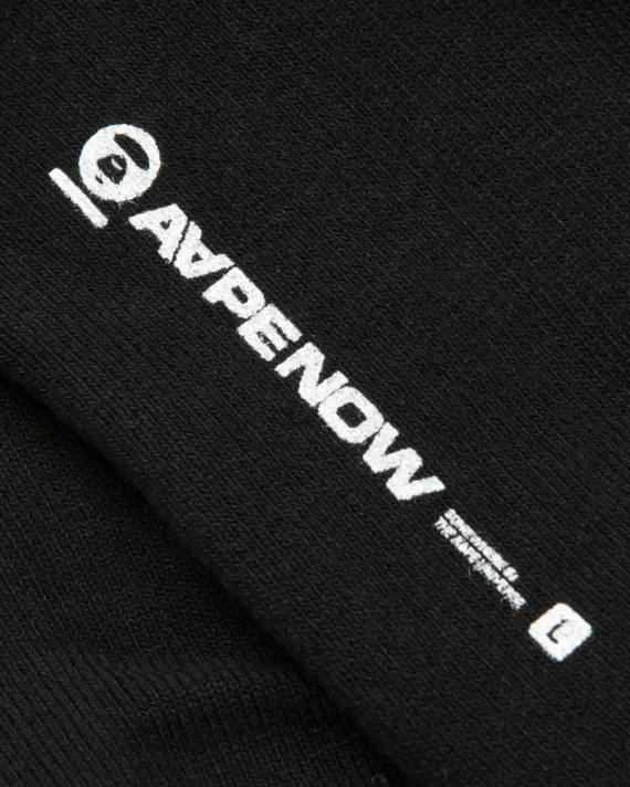 AAPE  AAPENOW logo striped socks for Men | Best Price UAE